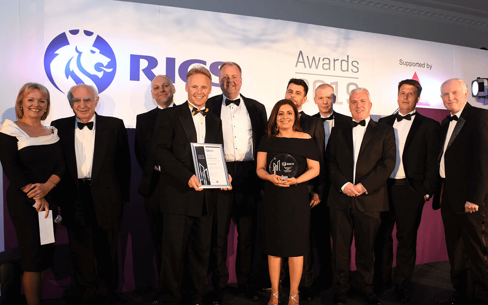 Orbit Team At RICS Awards