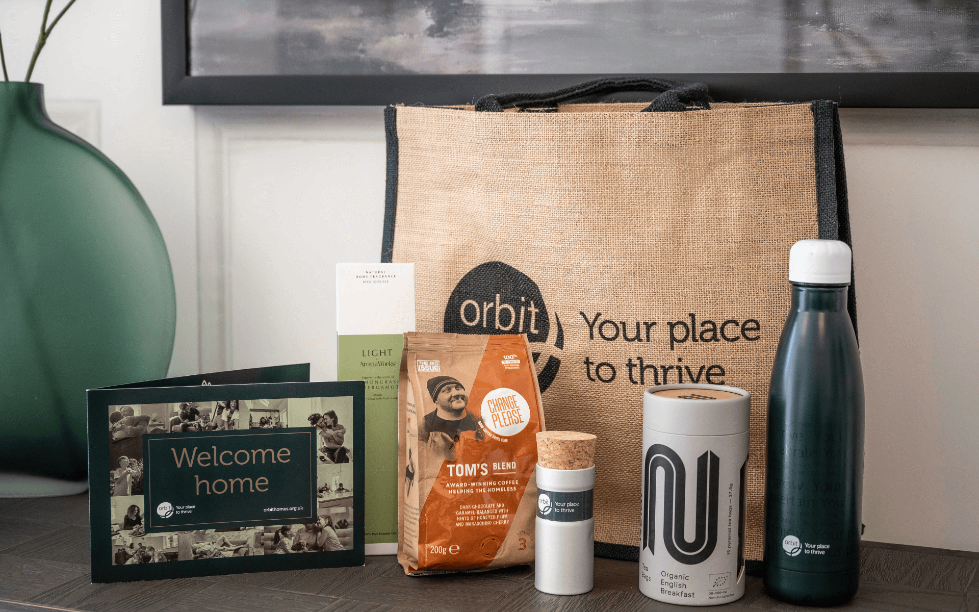 Orbit Homes New Ethical Welcome Packs
